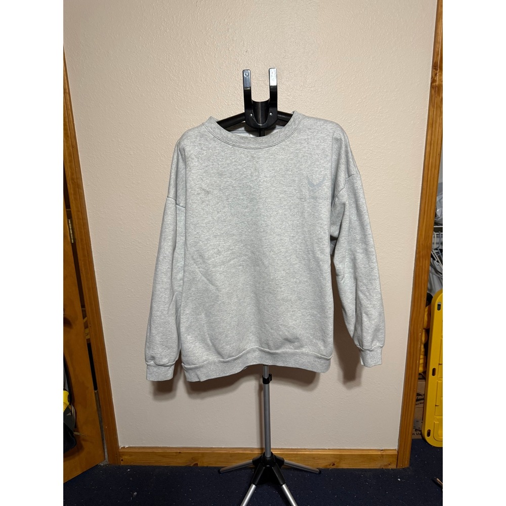 US‎ Air Force Crewneck Sweatshirt Mens 3XL Gray MEKE INC Made in USA Pullover